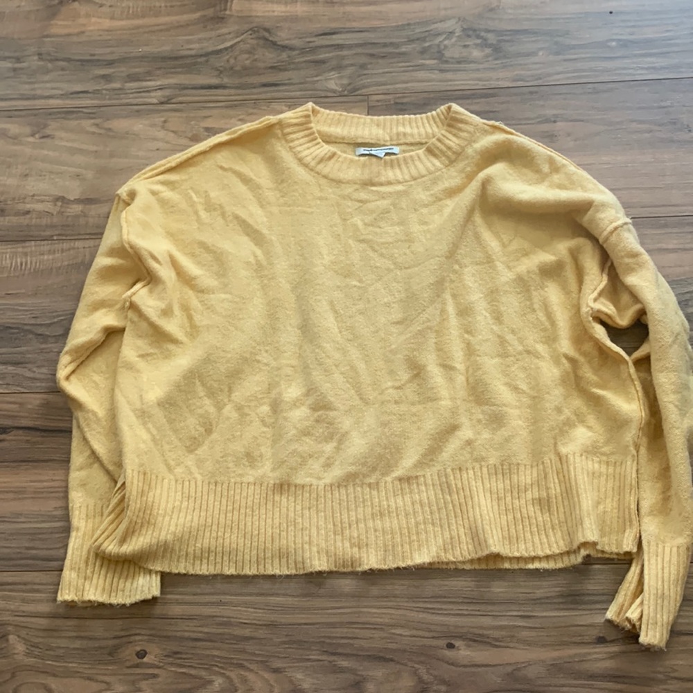 Yellow American Eagle Sweater